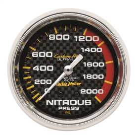 Carbon Fiber™ Mechanical Nitrous Pressure Gauge 4828